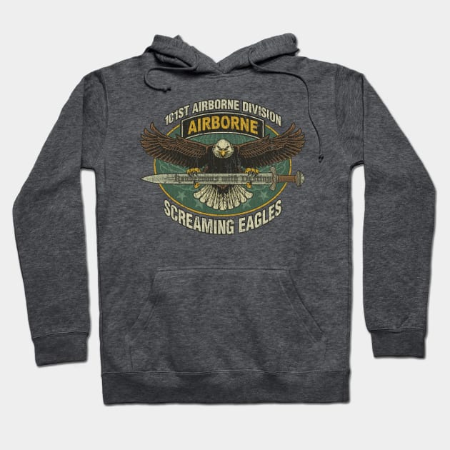 101st Screaming Eagles 1918 Hoodie by JCD666